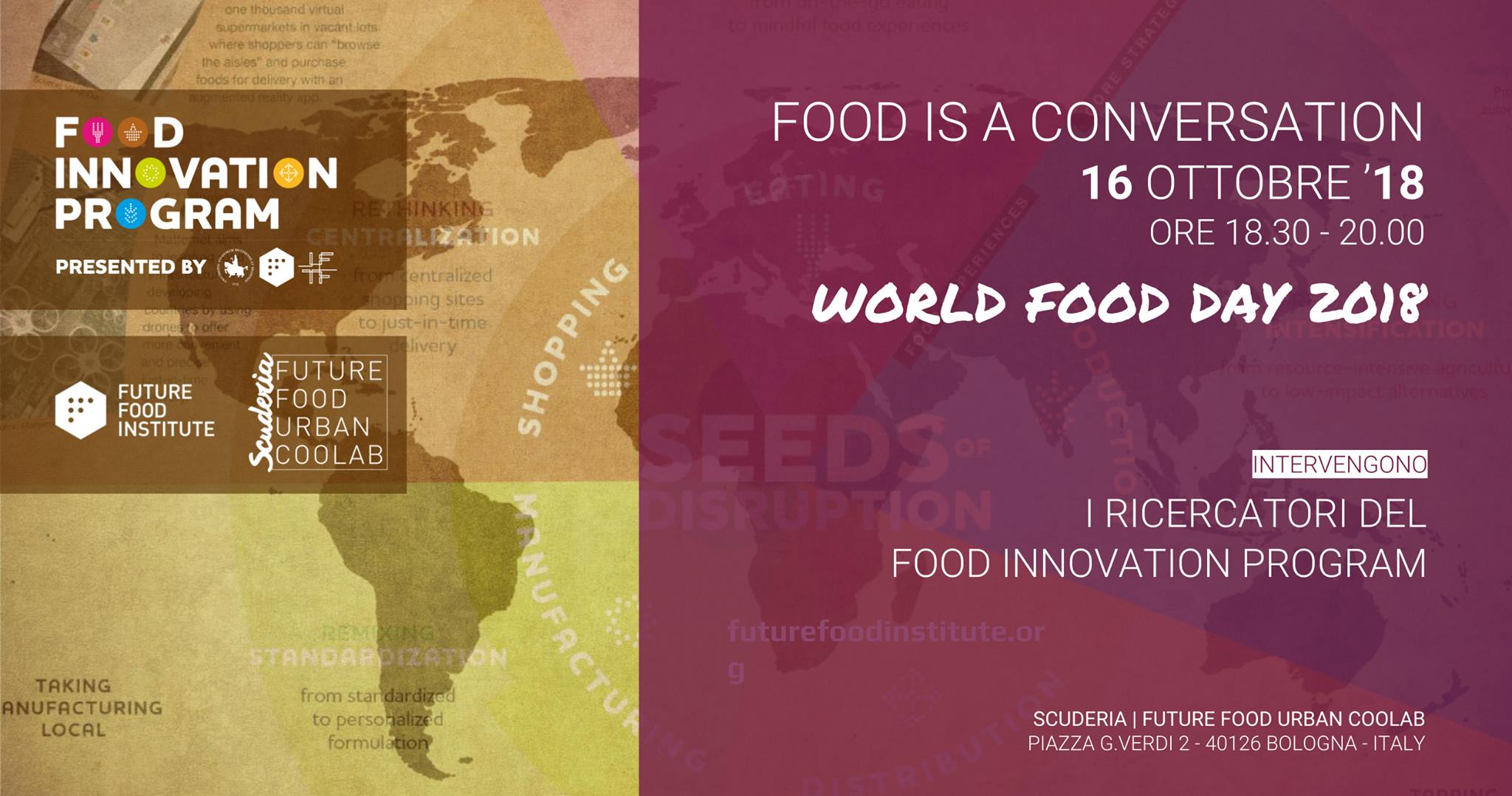 Food is a Conversation: World Food Day 2018
